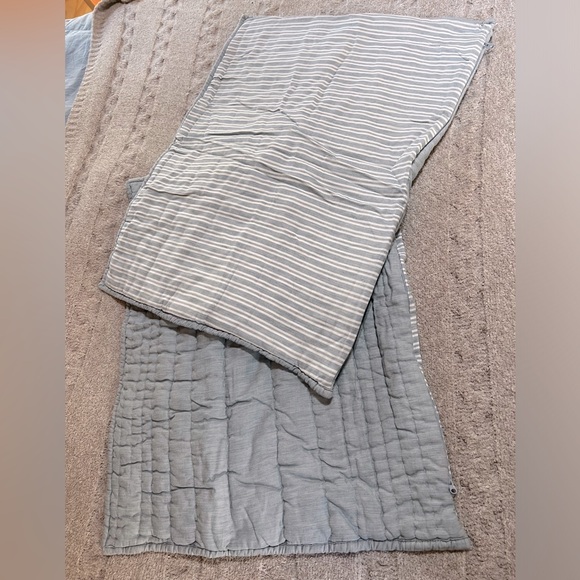 GUC Pottery Barn TENCEL™ Quilted Sham, Standard size, Waterfall color;SET OF TWO - Picture 2 of 5